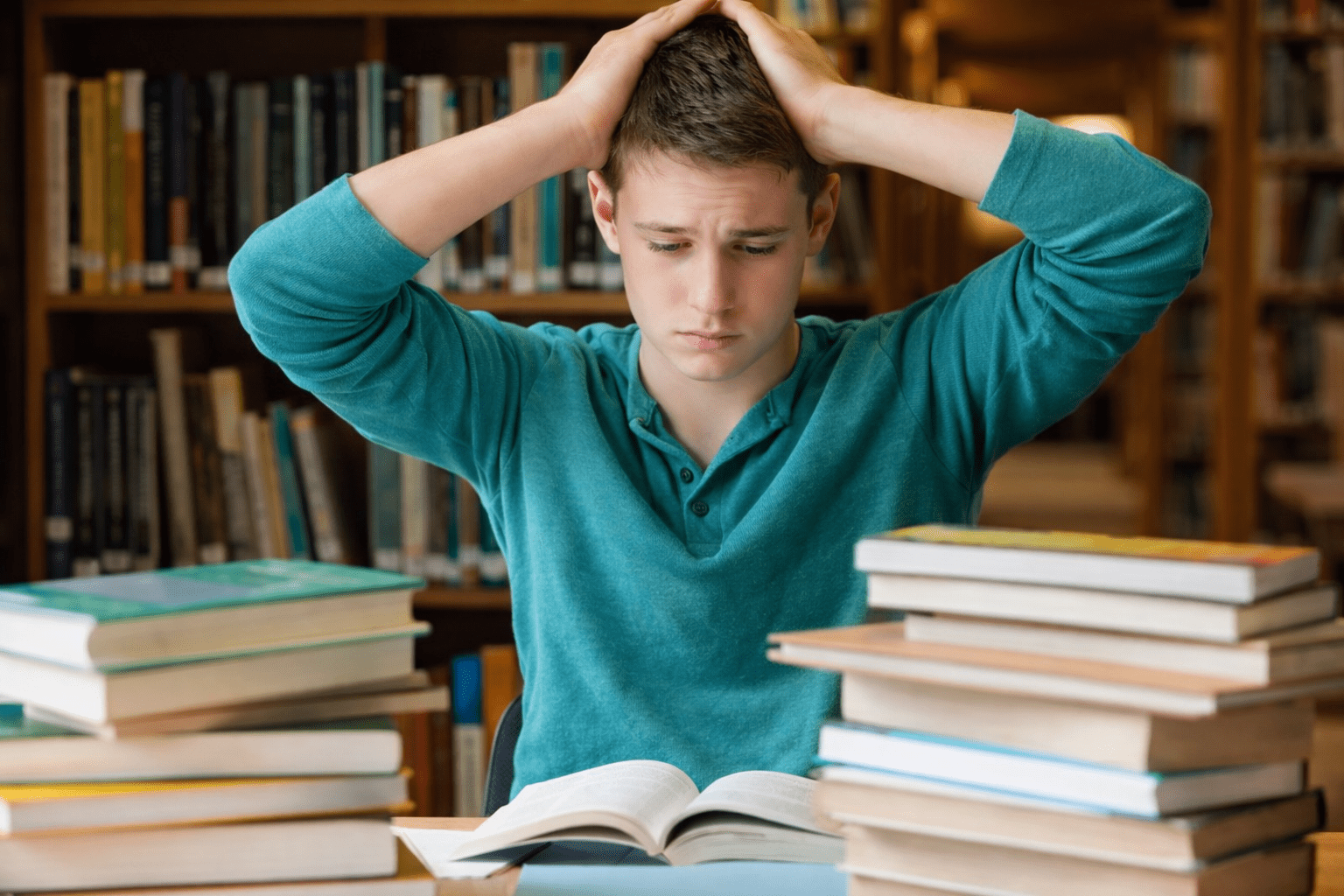 teen feeling big emotions